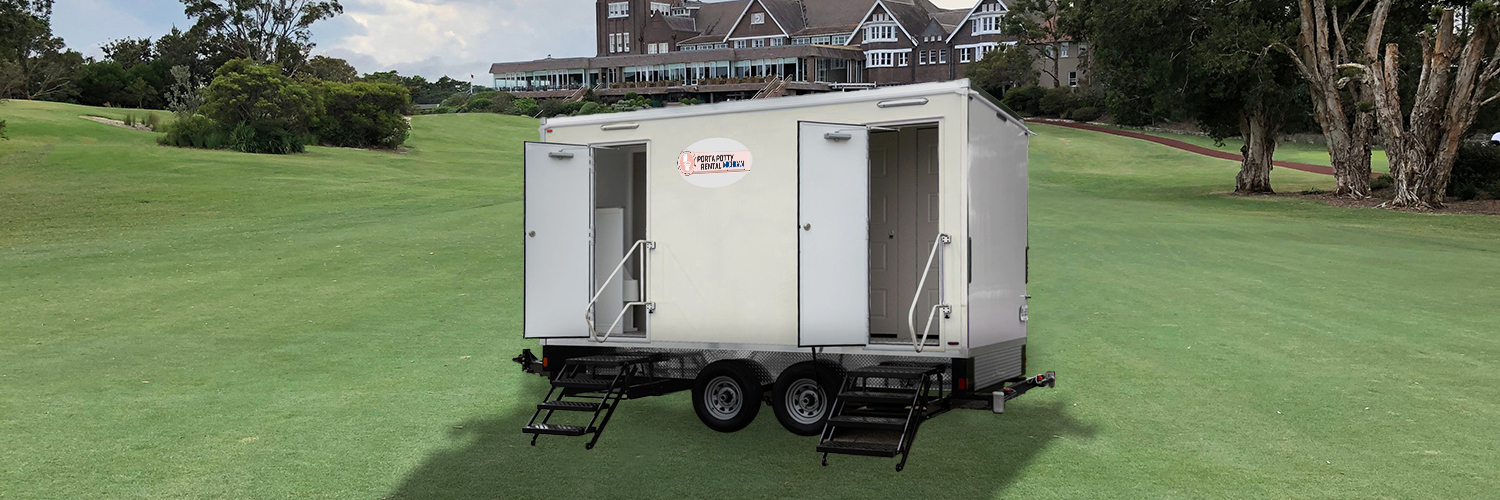 portable toilets and showers